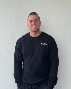 Embroidered Crewneck Sweatshirt - Flex Performance