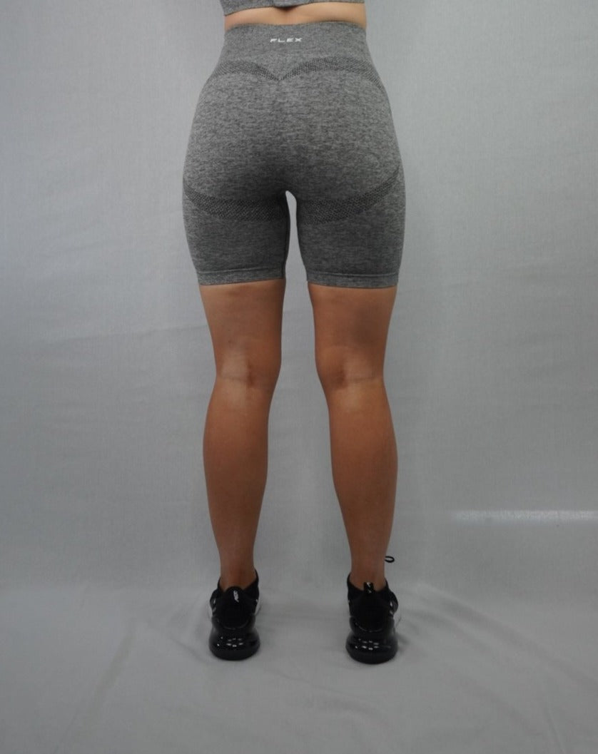 NVGTN Scrunch Seamless Shorts - Grey