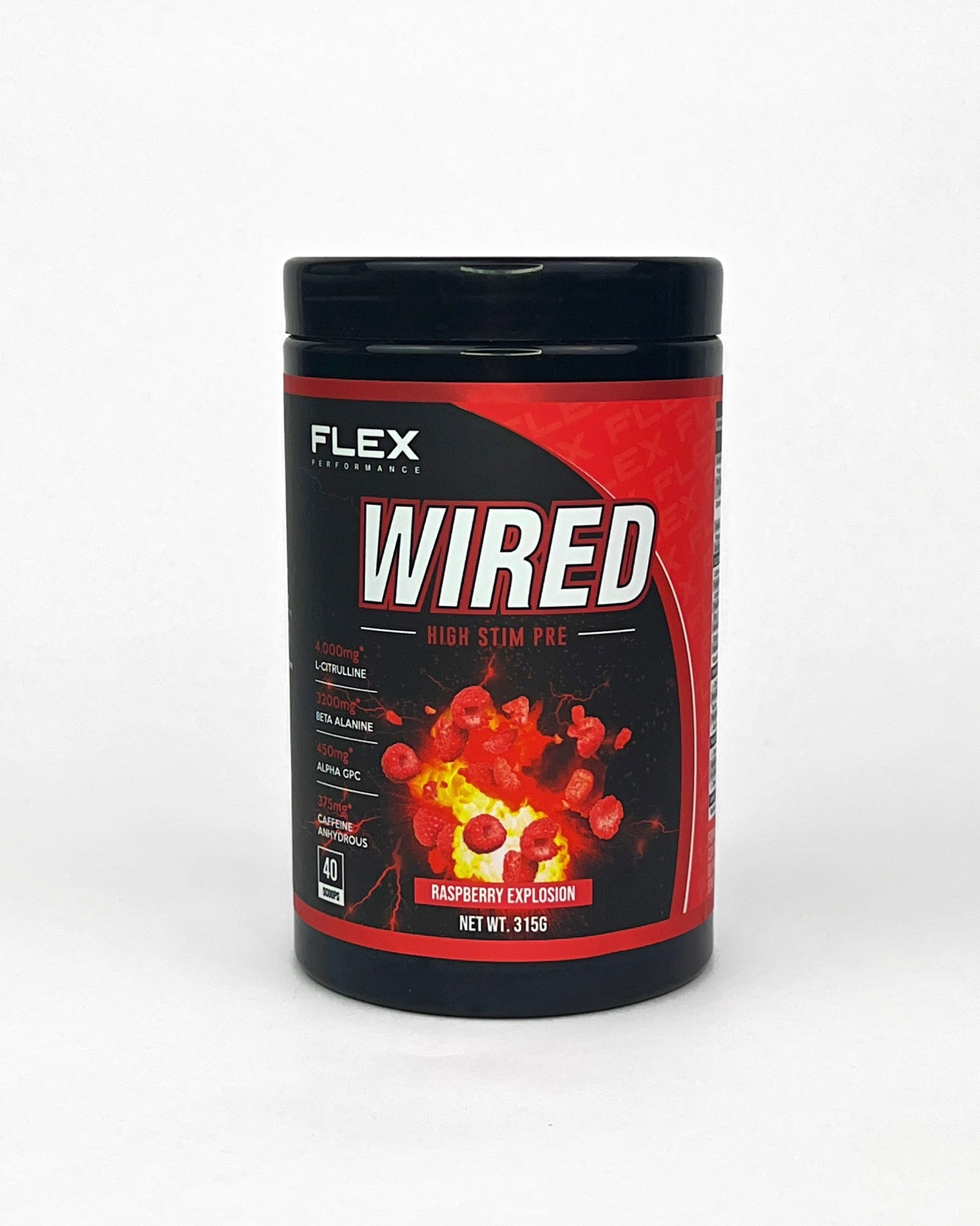 Wired High Stim Pre-Workout – Flex Performance